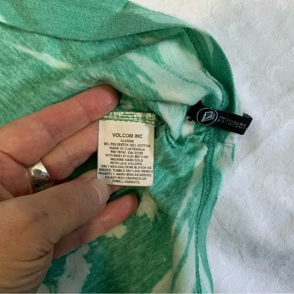 Volcom Tie-Dye Racerback Tank - Picture 6 of 7